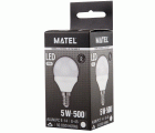 LAMPARA LED ESFERICA E14 5W FRIA