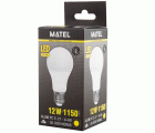 BOMBILLA LED STANDARD ALUM.PC E27 12w CALIDA
