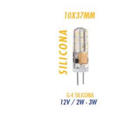 BOMBILLA LED SILICONA G4 3w 12v FRIA