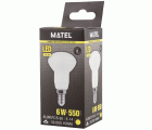 BOMBILLA LED REFL.ALUM PC R-50 E14 6w CALIDA