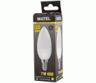 BOMBILLA LED VELA E14 7w CALIDA