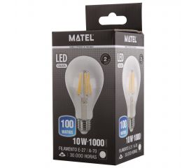 BOMBILLA LED STANDARD CLARA E27 10w FRIA