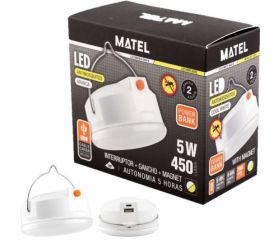 PORTATIL CAMPING LED 5W USB FRIA+MOSQUITO