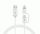 CABLE CARGADOR IPHONE/ANDROID 2AMP ONLEX