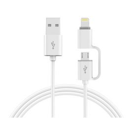 CABLE CARGADOR IPHONE/ANDROID 2AMP ONLEX