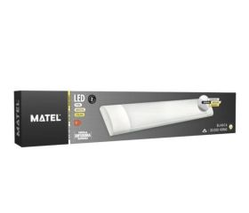 PANTALLA LED ALUMINIO BLANCO 24W 60cm 3CCT