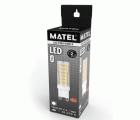 BOMBILLA LED G9 230v10w 360º FRIA