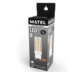 BOMBILLA LED G9 230v10w 360º FRIA