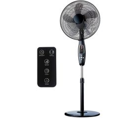 VENTILADOR PIE C/MANDO DIST NEGRO 60w 40cm EDM