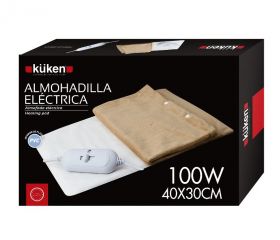 ALMOHADILLA ELECTRICA PLAST FUNDA 100w KUKEN
