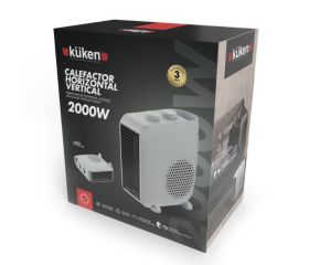 CALEFACTOR HORIZONTAL/VERTICAL BLANCO 2000w KUKEN