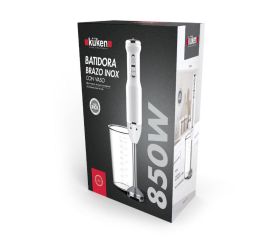 BATIDORA BRAZO 850W C/VASO PLASTICO KUKEN
