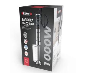 BATIDORA BRAZO 1000w C/VASO KUKEN