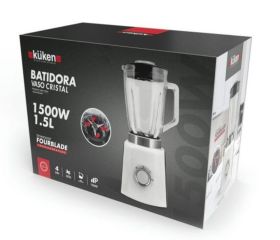 BATIDORA VASO CRISTAL 1,5L 1500w KUKEN