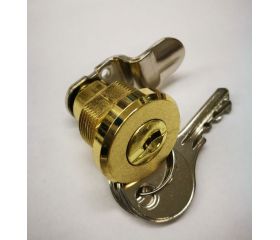 CERRADURA BUZON HANDLOCK 204 CURVO DORADO