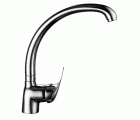 GRIFO MONOMANDO PACIFIC FREGAD C/TUB ALTO M/VERTIC