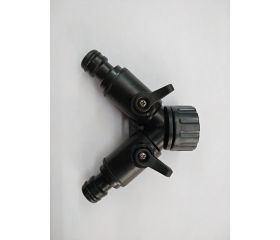 DERIVACION PLASTICO 2T P/GRIFO 3/4
