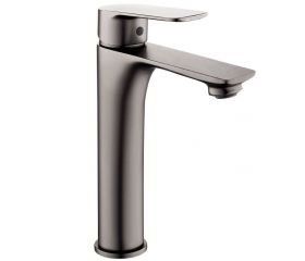 GRIFO MONOMANDO CORAL TITANIO MATE LAVABO ALTO