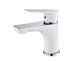 GRIFO MONOMANDO BLANCO LAVABO ARTIC