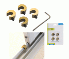 KIT 4 PROTECTOR ORYX PUERTAS/VENTANAS CORREDERAS