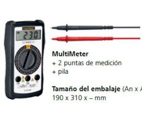 MULTIMETRO UNIVERSAL 300V AC/DC LASERLINER