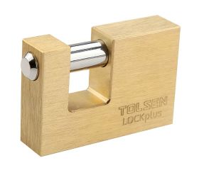 CANDADO LATON RECTANGULAR 60mm TOLSEN