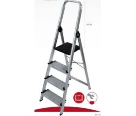 ESCALERA ALUMINIO 6 PELD ANCHO 12CM EN131