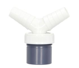 CONEXION PVC CON DOS TOMAS ELECTRODOMESTICOS