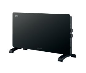 RADIADOR CONVECTOR CRISTAL 2000w NEGRO ZANTHUS
