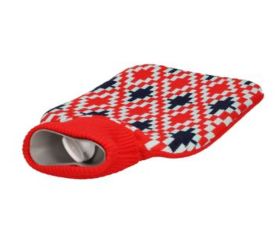 BOLSA AGUA CALIENTE 2L ROMBO ROJO