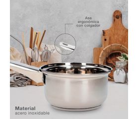 CAZO ACERO INOX 20cm