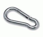 MOSQUETON BOMBERO 5mm GALVANIZADO