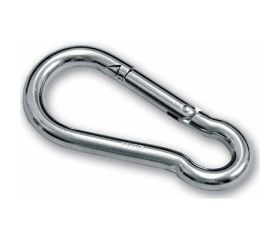 MOSQUETON BOMBERO 6mm GALVANIZADO