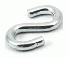 GANCHO "S" 4mm GALVANIZADO
