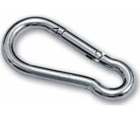MOSQUETON MUELLE 6mm A/INOX A316