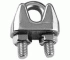 SUJETACABLE INOX AISI316 DIN 741 3mm