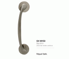 MANILLON C/ROSETA NIQUEL SATINADO