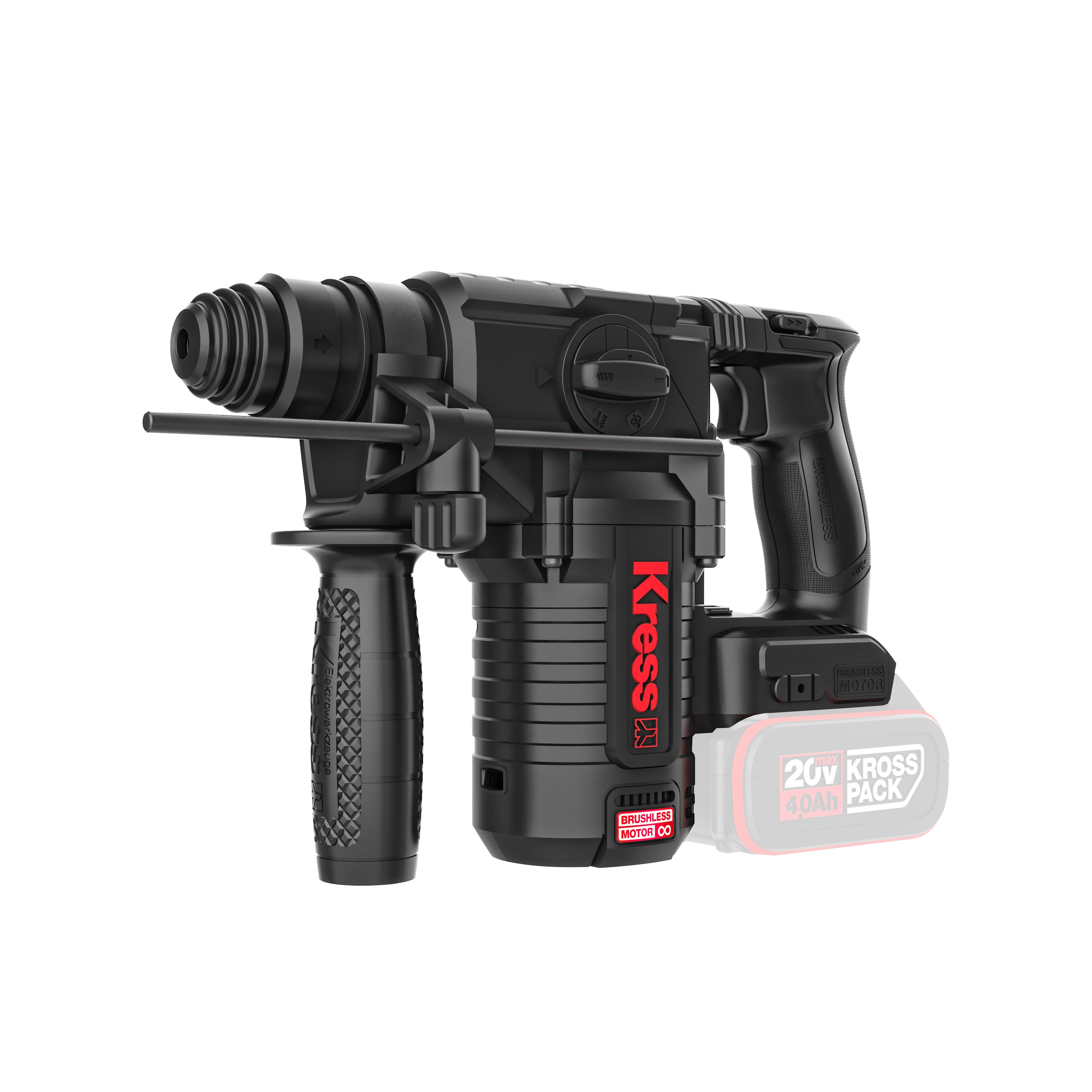 Martillo 4F Brushless 2,2J 20V S/bat