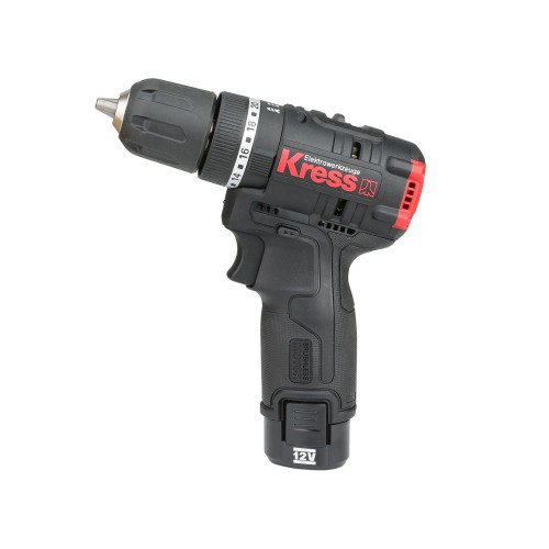Taladro Atornillador percutor Brushless 12V 2Ah 2bat