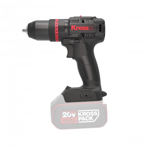 Taladro Percutor Brushless 20V S/bat 60Nm