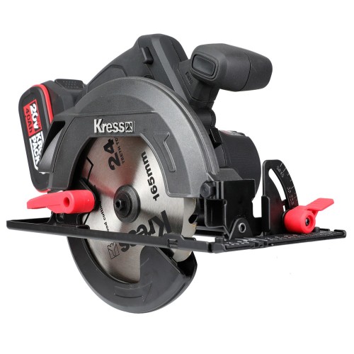 Sierra circular 165mm Brushless 20V 4Ah 2Bat