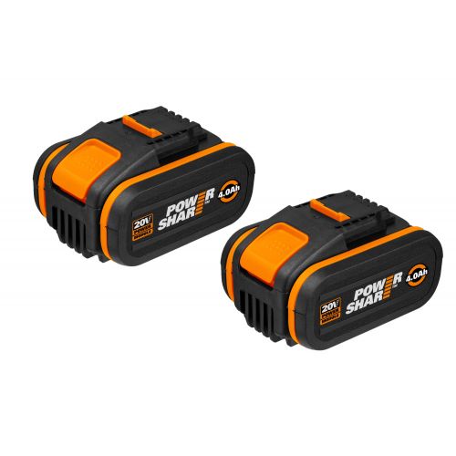 Worx WA3553.2 - 2 Baterías 20V (2x4Ah) POWERSHARE