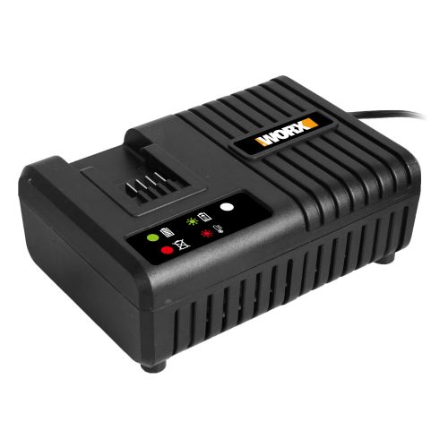 Worx WA3867 - Cargador rápido+ 16V/20V Compatible POWERSHARE