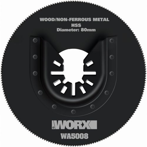 Worx WA5008 - Hoja de sierra circular multimaterial Ø80mm