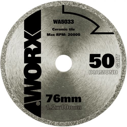 Worx WA5033 - Disco de diamante Ø76mm WX424