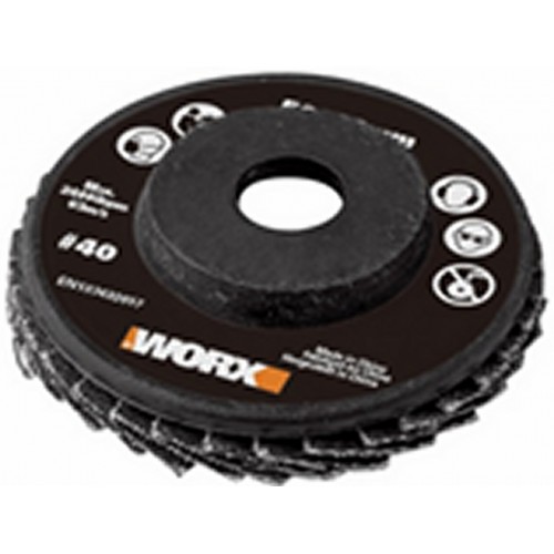 Worx WA7261 - Juego de discos de hojas abrasivas Gr120 para WX741 MakerX