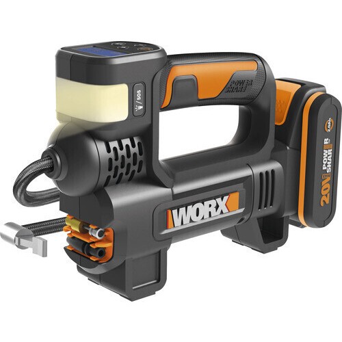 Worx WX092 - Inflador y linterna 2 en 1 20V...