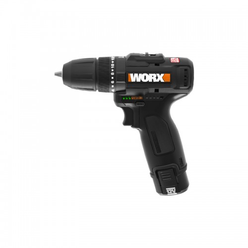 Worx WX121 - Taladro percutor 12V (2bat 2,0Ah)