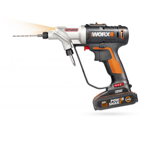 Worx WX176.3 - Taladro Atornillador doble...