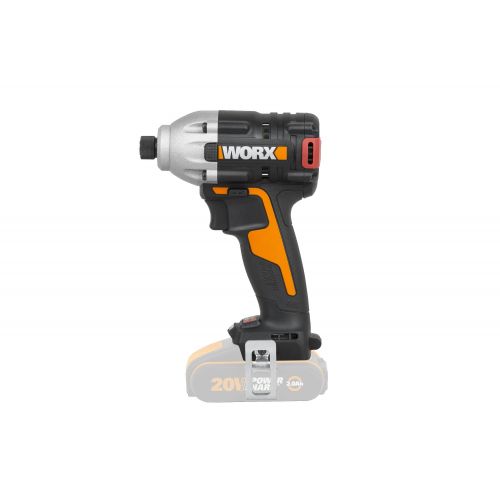 Worx WX261.9 - Atornillador Impacto Brushless 20V (S/bat)